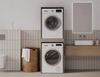 Platan Room Waschmaschinenumbauschrank Waschmaschinenschrank für Waschmaschine & Wäschetrockner Waschmaschine Trockner Schrank mit Ausziehbrett Überbauschrank Bild 4