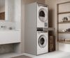 Platan Room Waschmaschinenumbauschrank Waschmaschinenschrank für Waschmaschine & Wäschetrockner Waschmaschine Trockner Schrank mit Ausziehbrett Überbauschrank Bild 2