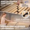 Coemo 7-Zonen Lattenrost ERGO K 140x200, zerlegt, Kopfteil verstellbar, 28 Leisten Bild 2