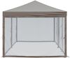 vidaXL Partyzelt Faltbar mit Seitenwänden Taupe 3x6 m 93554 Bild 4