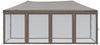 vidaXL Partyzelt Faltbar mit Seitenwänden Taupe 3x6 m 93554 Bild 3