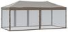 vidaXL Partyzelt Faltbar mit Seitenwänden Taupe 3x6 m 93554 Bild 5