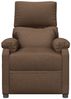 vidaXL Massagesessel Braun Stoff 348471 Bild 4