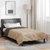 vidaXL Ganzjahresbettdecke Anthrazit und Taupe 155 x 220 cm Mikrofaser 42025543 Bild 4