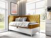 Boxspringbett 'Lenda Junior 3' gelb 100x200 cm Links Bild 2