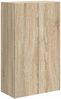 vidaXL TV-Wandschrank Sonoma-Eiche 59,5 x 31 x 100 cm Holzwerkstoff 892371 Bild 2