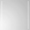 vidaXL LED-Badezimmerspiegel Transparent 50 x 50 cm Gehärtetes Glas 42045789 Bild 2