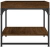 vidaXL Couchtisch Braun Eichen-Optik 49,5x49,5x45 cm Holzwerkstoff 832812 Bild 5