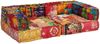 2-Sitzer Modularer Pouf mit Armlehnen, Patchwork Stoff Bild 4