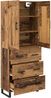 vidaXL Highboard Altholz 69,5 x 34 x 180 cm Holzwerkstoff 3415723 Bild 5