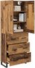 vidaXL Highboard Altholz 69,5 x 34 x 180 cm Holzwerkstoff 3415723 Bild 3