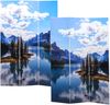 Foto-Paravent HWC-A83, Raumteiler Trennwand Sichtschutz, MVG-zertifiziert ~ 180x121cm See Bild 5