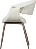 Esszimmerstuhl Yossi aus Webstoff, modern und gepolstert, Natur/Kupfer, komfortables Design Bild 2