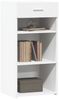 vidaXL Sideboard Weiß 45x42,5x93 cm Holzwerkstoff 846320 Bild 3