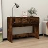 Konsolentisch, Beistelltisch, Konsole Räuchereiche 100x39x75 cm Holzwerkstoff Bild 3