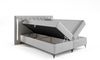 Boxspringbett Schlafzimmerbett ELODIE 200x220cm Goldgelb inkl. Ambiente-LED Bild 2
