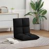 vidaXL Verstellbarer Fußsessel Schwarz Stoff 42028144 Bild 3