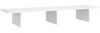 vidaXL Monitorständer Weiß 100x27x15 cm Massivholz Kiefer 813980 Bild 2