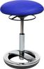 Hocker m.Standfußring Polster blau Sitz-H. 440-570mm TOPSTAR "" Bild 5