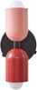 Wandleuchte Trorlos Metall 22x12x12 cm Rosa/Rot [lux. pro] Bild 4