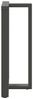 vidaXL Bartischbeine T-Form 2 Stk. Anthrazit 60x35x(100-101) cm Stahl 4013094 Bild 5