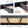 PROREGAL Schwerlastregal Dino Extra Breit 180 x 160 x 60 cm Fachlast 600kg Schwarz, Garagenregal, Lagerregal, Steckregal, Weitspannregal Bild 3
