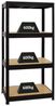 PROREGAL Schwerlastregal Dino Extra Breit 180 x 160 x 60 cm Fachlast 600kg Schwarz, Garagenregal, Lagerregal, Steckregal, Weitspannregal Bild 4