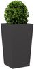 vidaXL Pflanzkübel 2 Stk. Schwarz 45x45x75 cm Stahl 851095 Bild 4