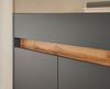 Schuhschrank Center in grau matt und Eiche Wotan 80 cm Bild 4