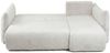 Ecksofa Schlafsofa MAILAND XS in Stoff Tilia Dunkelgrau Ottomane Rechts Bild 3