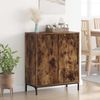 Sideboard, Kommode Geräucherte Eiche 69,5 x 33 x 82 cm Holzwerkstoff Bild 4
