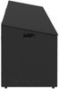 vidaXL Garten-Auflagenbox Schwarz 220x50x58 cm Poly Rattan 4104074 Bild 5