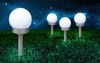 Solarleuchte Garten 6er Set Solarkugeln Silber Solarlampe Außen Leuchte Solar Bild 2