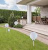 Solarleuchte Garten 6er Set Solarkugeln Silber Solarlampe Außen Leuchte Solar Bild 4
