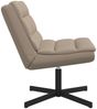 vidaXL Drehstuhl Cappuccino 63 x 75 x 76 cm PU 42007344 Bild 5