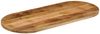 vidaXL Tischplatte 140x60x2,5 cm Oval Raues Massives Mangoholz 370111 Bild 2