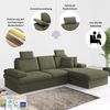 sit&more Wohnlandschaft Moreno U-Form, B: 309 cm, mit Armteilverstellung, optional Bettfunktion Bild 3