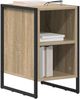 vidaXL Nachttisch 2 pcs Sonoma 39,5 x 30 x 50 cm Holzwerkstoff 886633 Bild 3