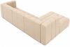 Kaiser Möbel Ecksofa Moderne aus Veloursstoff Salvador Grand L 318 cm, Ecksofa, Tiefe Sitzflächen,Premium-Velours Salvador,Design Soft-Cube Bild 3