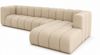 Kaiser Möbel Ecksofa Moderne aus Veloursstoff Salvador Grand L 318 cm, Ecksofa, Tiefe Sitzflächen,Premium-Velours Salvador,Design Soft-Cube Bild 2
