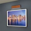 Wandleuchte Innen LED Wandlampe Wohnzimmer Wandstrahler Holz Flurlampe 1287814 Bild 2