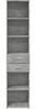 vidaXL Highboard Betongrau 40x42,5x185 cm Holzwerkstoff 3281444 Bild 4