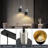 Nettlife Hängeleuchte Schwarz Gold Vintage 1/2/3 Flammig Esstisch E27 Pendelleuchte, Höhenverstellbar, LED wechselbar, Metall Pendelleuchte Essbereich Hängelampe Bild 2