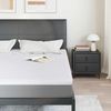 vidaXL Matratzenauflage Weiß 180 x 200 cm Strickstoff 4106421 Bild 3