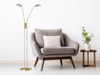 Fischer & Honsel 'Pool TW' Stehleuchte, Metall messingfarben, 160 cm Bild 2