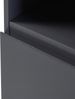 Hochschrank Overath 160x30x30cm Grau [en. casa] Bild 5