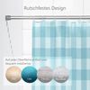 tinycurtains Klemmstange Teleskopstange 70-120 cm oder 111-200 cm Vorhangstange ohne Bohren, Ø 0.22 mm, 1-läufig, ausziehbar, klemmbar, Duschvorhangstange, Badstange, Gardinenstange, Metall, Klemmstange, stufenlos verstellbar, rostfrei, Stange für Türv... Bild 4