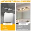FIVMEN LED Spiegelleuchte Spiegellampe Wandleuchte Lampe Badleuchte LED Badezimmer Beleuchtung, 10W, für Wandbeleuchtung und Spiegel Beleuchtung Bild 3