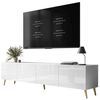 Lookway TV-Schrank AURA 200 auf Beinen TV-Schrank mit LED Beleuchtung Breite: 200 cm Bild 4