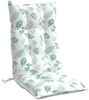 vidaXL Hochlehner-Auflagen 6 Stk. Blattmuster Oxford-Gewebe 377658 Bild 5